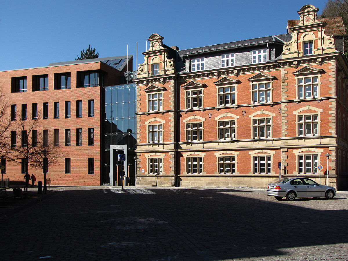 [Bild] Gebäudeansicht des Amtsgerichts Sonneberg